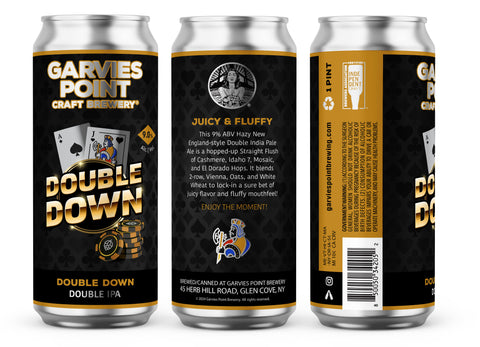 Double Down DIPA 9% ABV