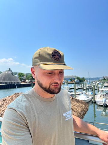 Short Sleeve T-Shirt w/ Logo- Sandstone