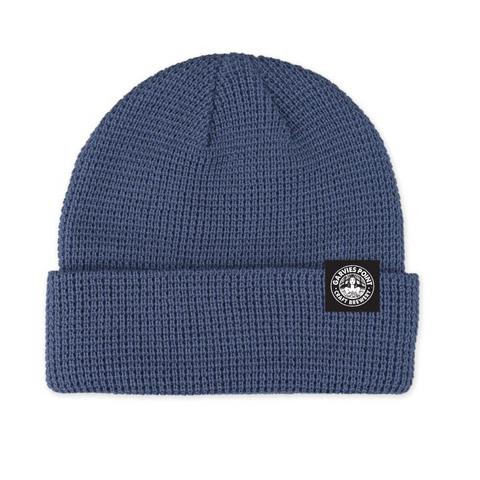 Garvies Point Craft Brewery Waffle Knit Beanie - STORM