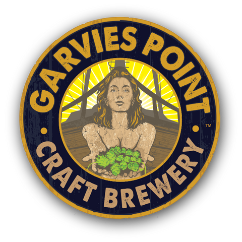 Garvies Point Craft Brewery Logo Sticker